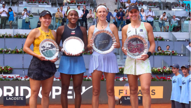 El Abierto de Madrid se disculpa por no permitir hablar a las finalistas de dobles