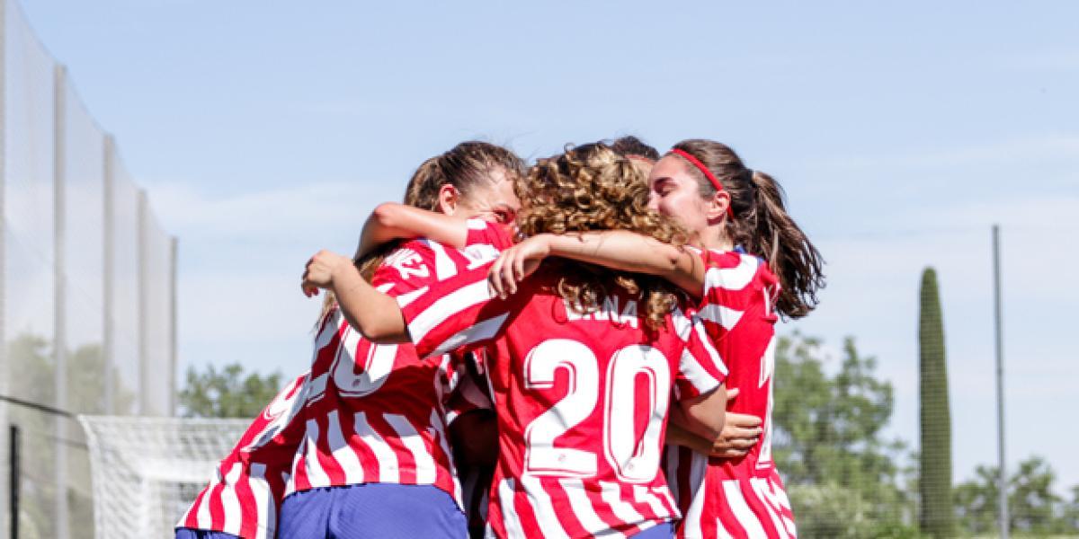 El Atlético Femenino B toma Valdebebas y acaricia el ascenso