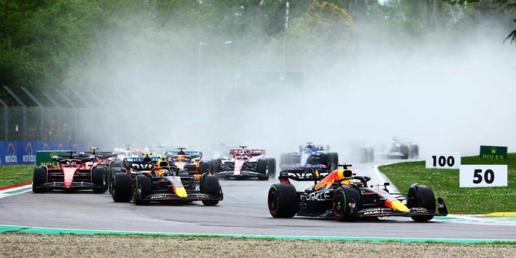 El GP de la Emilia-Romaña en vilo: alerta roja por lluvia