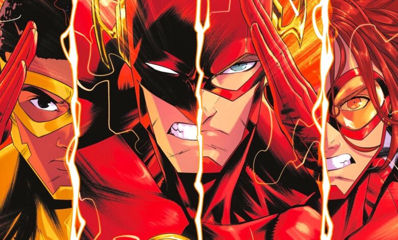 The Flash's One-Minute War Special Cover Art