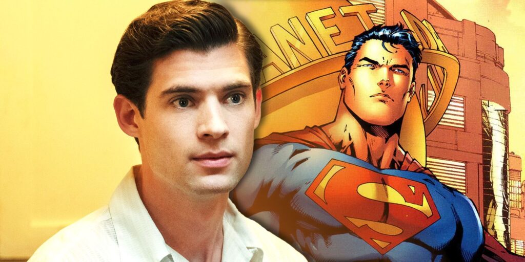 David Corenswet and Superman