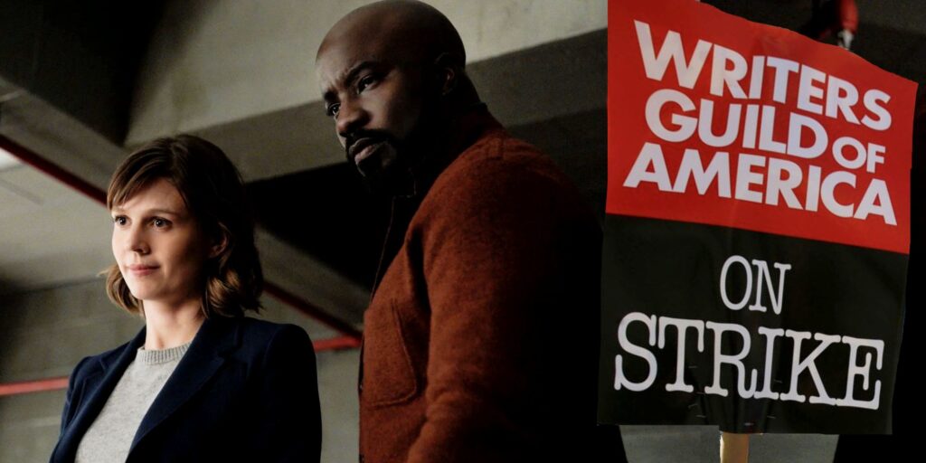 Paramount CBS Evil WGA Strike