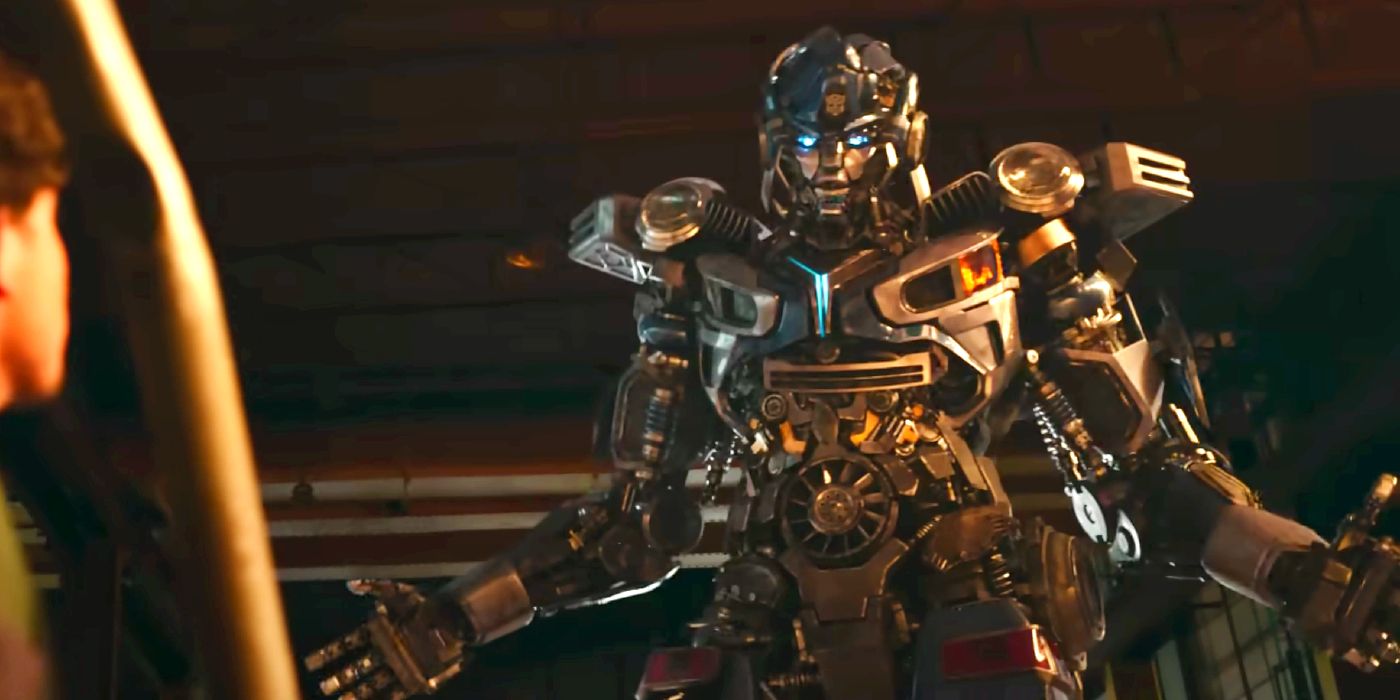 El clip de Transformers: Rise Of The Beasts tiene un caso de alta velocidad y Anthony Ramos conoce a Mirage