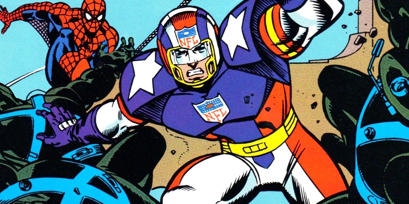 marvel nfl superpro spider-man