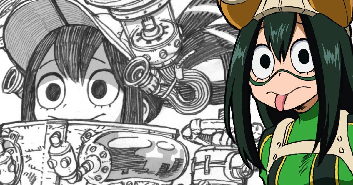 El creador de My Hero Academia arma a Froppy en un nuevo boceto