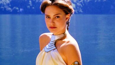 Natalie Portman as Padmé Amidala in Star Wars: Attack of the Clones.