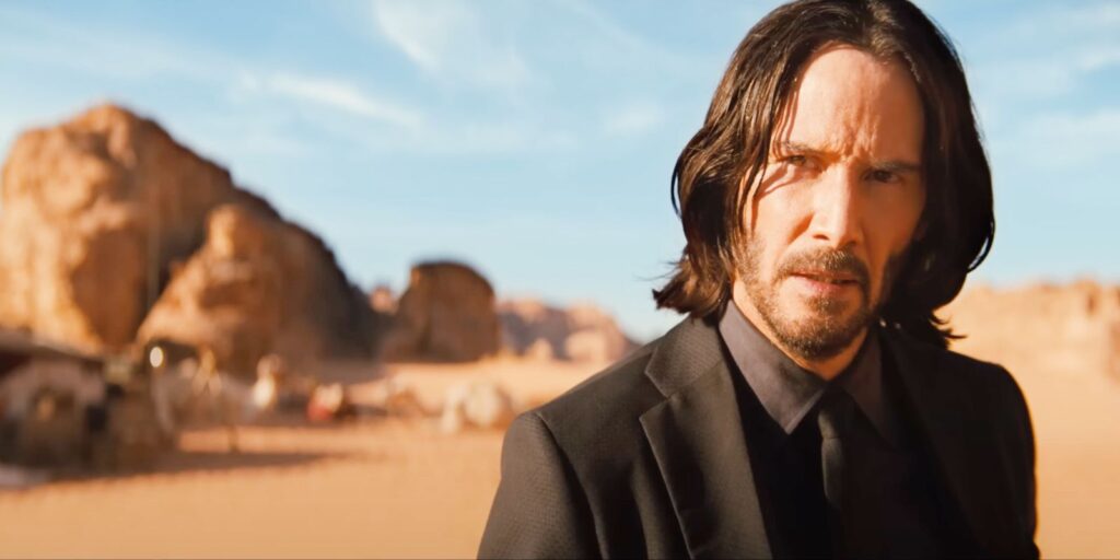 Keanu Reeves in John Wick Chapter 4