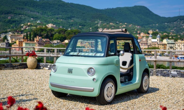 El nuevo Topolino EV de Fiat es tan lindo que podría gritar