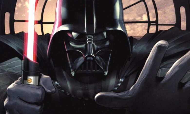 Darth Vader from Star Wars.