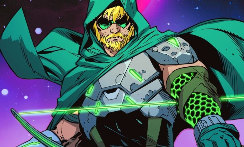 green arrow new costume future