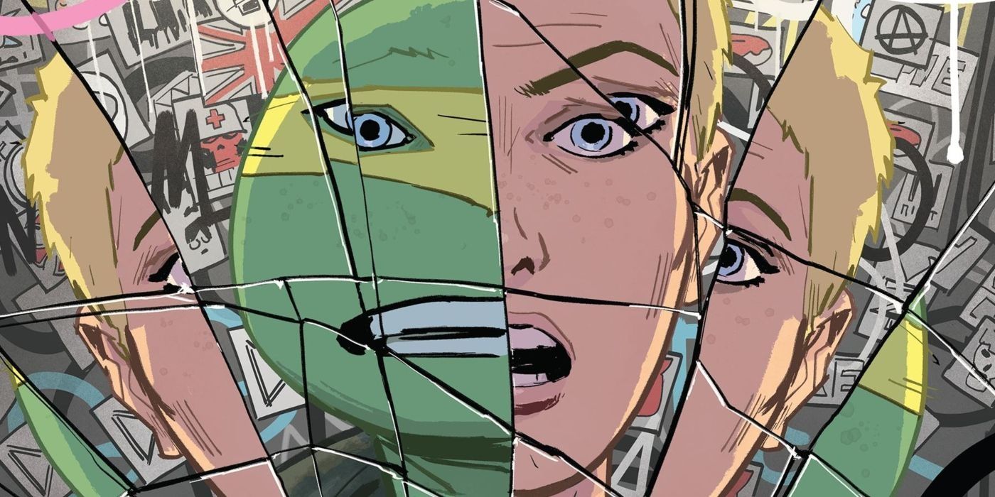 TMNT: Jennika's broken reflection.