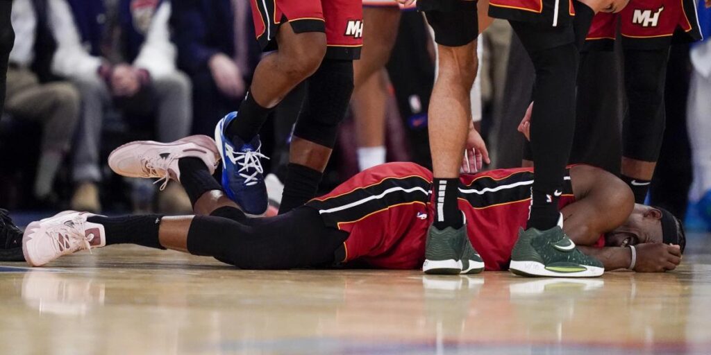 El tobillo de Butler y la honesta reacción de Spoelstra: "Mierda"