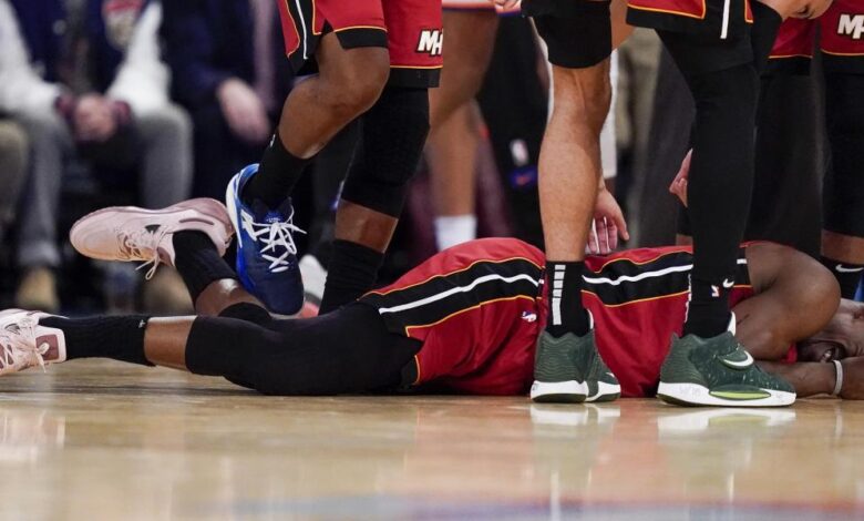 El tobillo de Butler y la honesta reacción de Spoelstra: "Mierda"