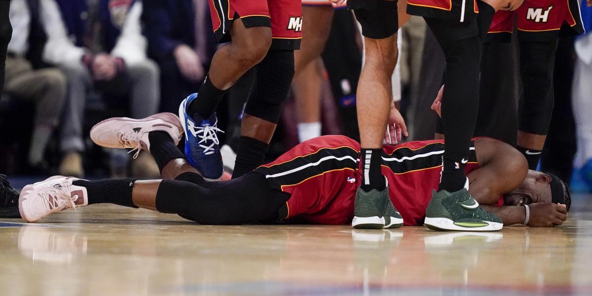 El tobillo de Butler y la honesta reacción de Spoelstra: "Mierda"