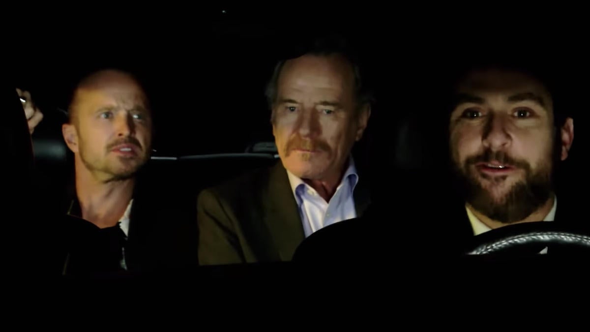 Siempre está soleado en Filadelfia invadida por Bryan Cranston y Aaron Paul de Breaking Bad en un nuevo clip