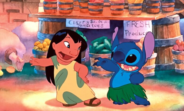 Lilo and Stitch Hula Dancing