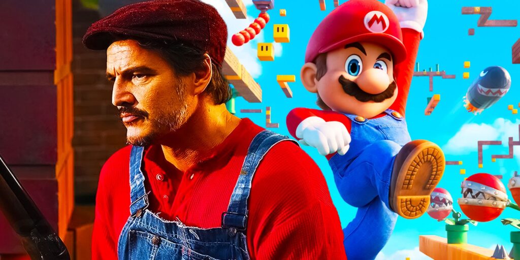 super mario bros live action movie pedro pascal