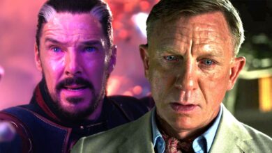 Daniel Craig and Benedict Cumberbatch Doctor Strange in the Multiverse of Madness
