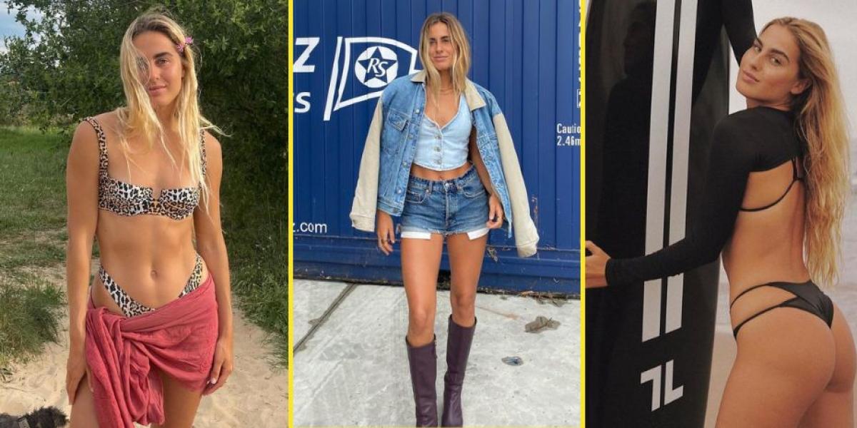 Ella es Violeta Sánchez, la surfista que ha devuelto la sonrisa a Miguel Bernardeau