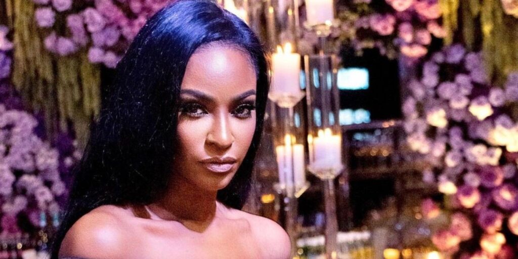 Guerdy Abraira from RHOM looking serious