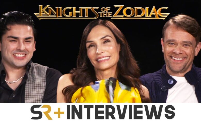 famke janssen, diego tinoco & nick stahl knights of the zodiac interview