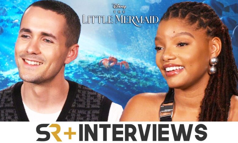 halle & jonah the little mermaid interview
