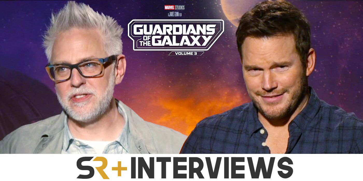 chris pratt & james gunn gotg 3 interview