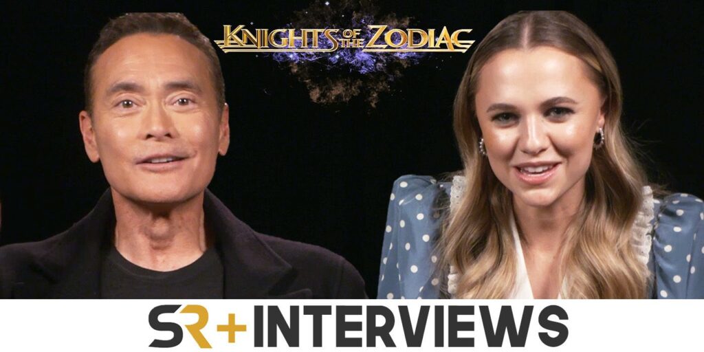 mark dacascos & madison iseman knights of the zodiac interview