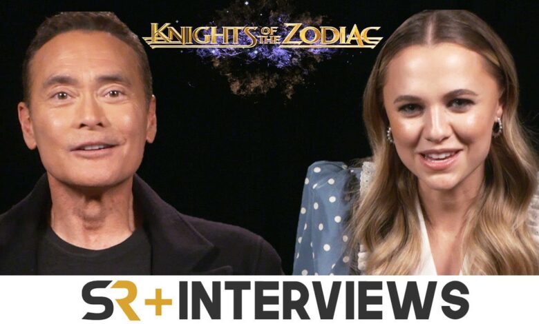 mark dacascos & madison iseman knights of the zodiac interview