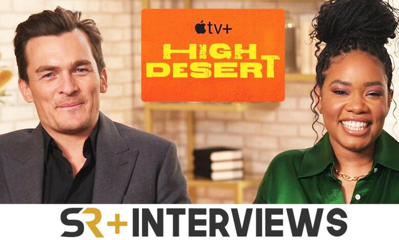 weruche opia & rupert friend high desert interview