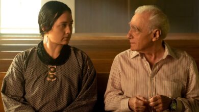 Martin Scorsese and Lily Gladstone on the Killers of the Flower Moon set