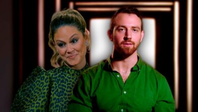 Love Is Blind co-host Vanessa Lachey and alum Cameron Hamilton