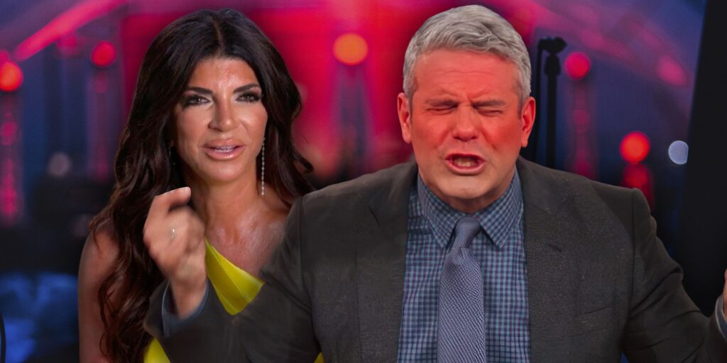 Andy Cohen getting angry & RHONJ's Teresa Giudice