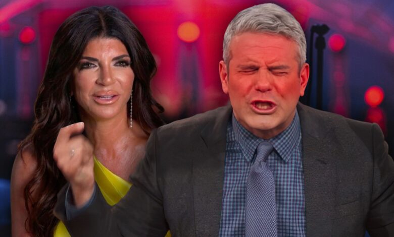 Andy Cohen getting angry & RHONJ's Teresa Giudice