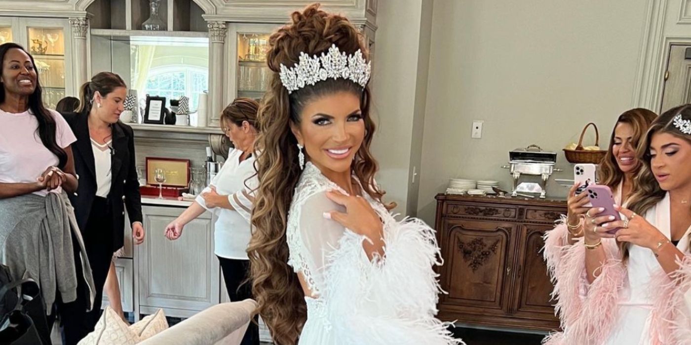 “Estamos aquí y Melissa y Joe no”: Teresa de RHONJ se casa, el especial de boda se burla del drama familiar