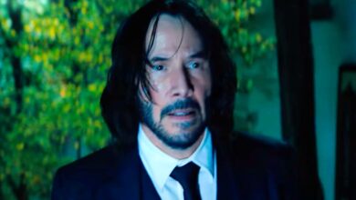 Keanu Reeves as John Wick in John Wick: Chapter 4.