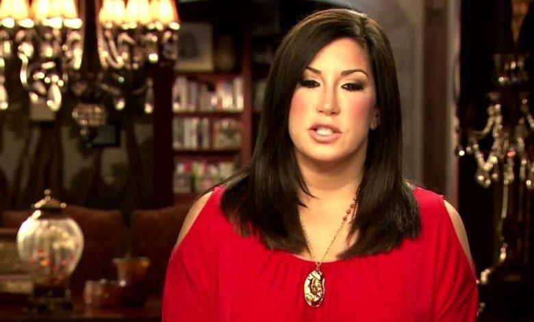 Jacqueline Laurita on RHONJ looking down