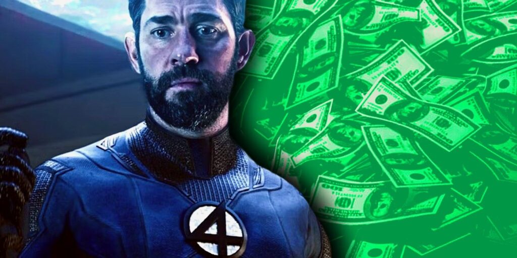 fantastic four reed richards huge pile of money