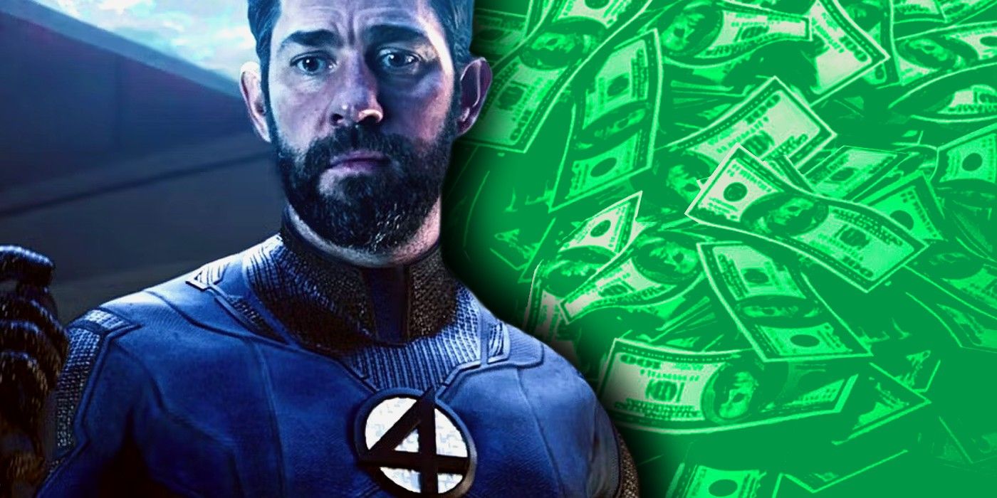 fantastic four reed richards huge pile of money