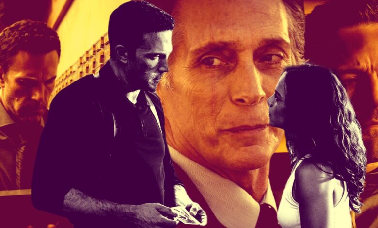 Hypnotic starring Ben Affleck as Danny Rourke, Alice Braga as Diana Cruz, and William Fichtner as Lev Dellrayne