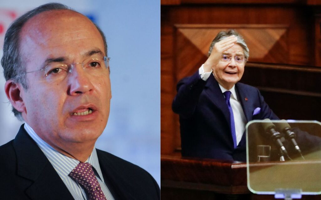 Felipe Calderón firma carta en respaldo a Guillermo Lasso