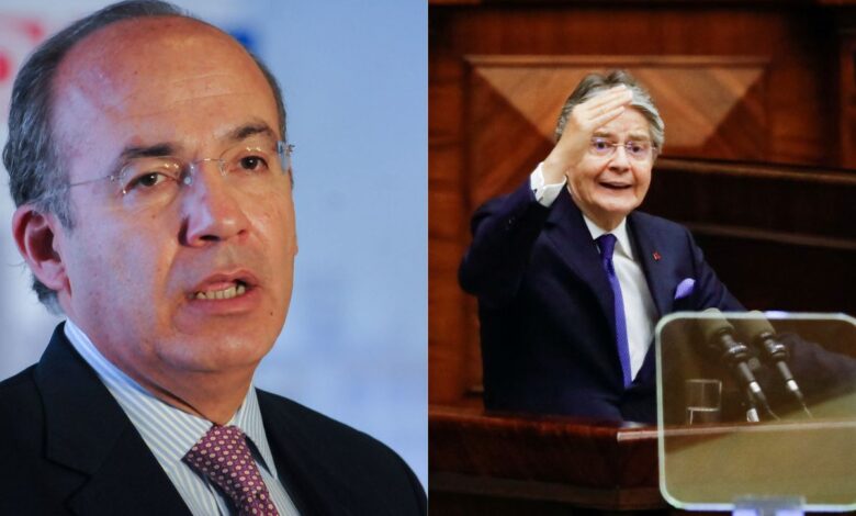Felipe Calderón firma carta en respaldo a Guillermo Lasso