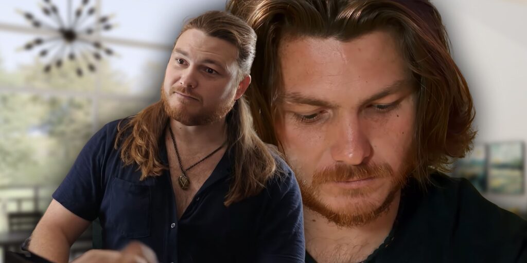 90 Day Fiancé star Syngin Colchester in a composite image