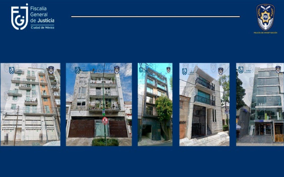 Fiscalía asegura 60 inmuebles ligados con presunta mafia inmobiliaria