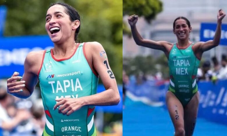 Fotos y videos | ¡Orgullo mexicano! Rosa Tapia gana plata en Mundial de Triatlón en Japón