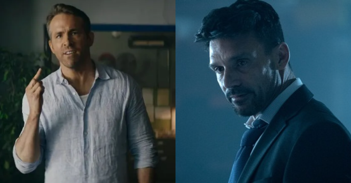 Frank Grillo revela la vez que golpeó a Ryan Reynolds en la cara