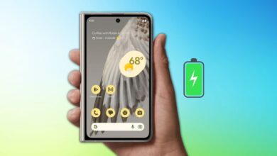 Pixel Fold battery life and charging time explained
