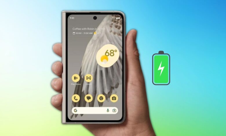 Pixel Fold battery life and charging time explained