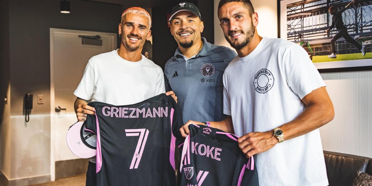 Griezmann y Koke, de gira deportiva por Miami