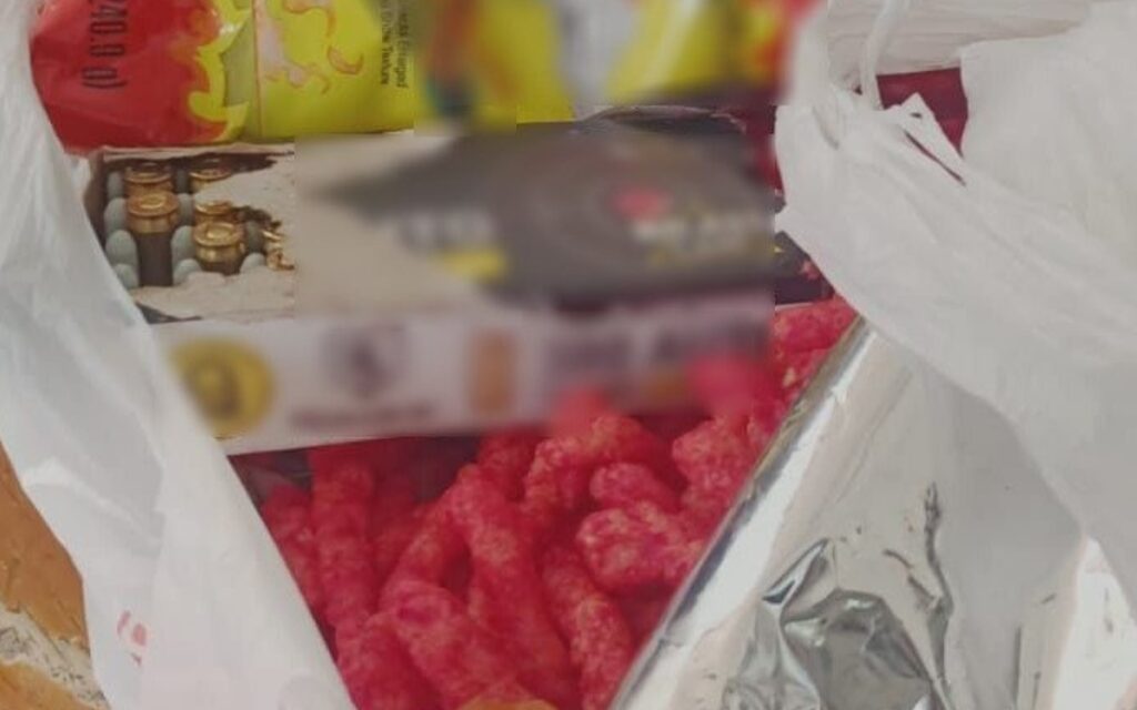 Guardia Nacional localiza cartuchos en bolsas de papitas en Chihuahua
